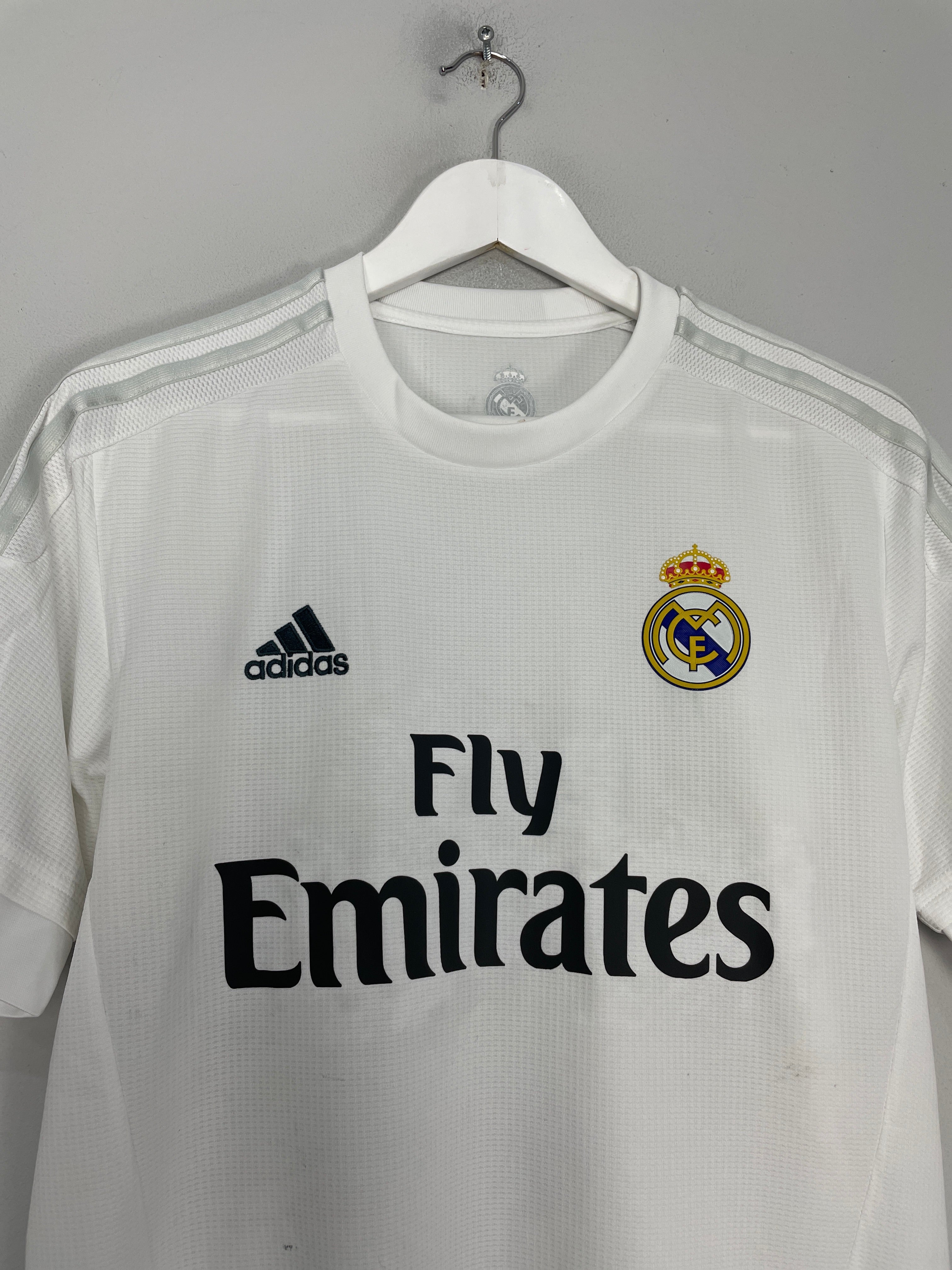 Shop 2015/16 REAL MADRID RONALDO #7 HOME SHIRT (S) ADIDAS, classic football shirts, vintage football shirts & retro soccer jerseys at Cult Kits