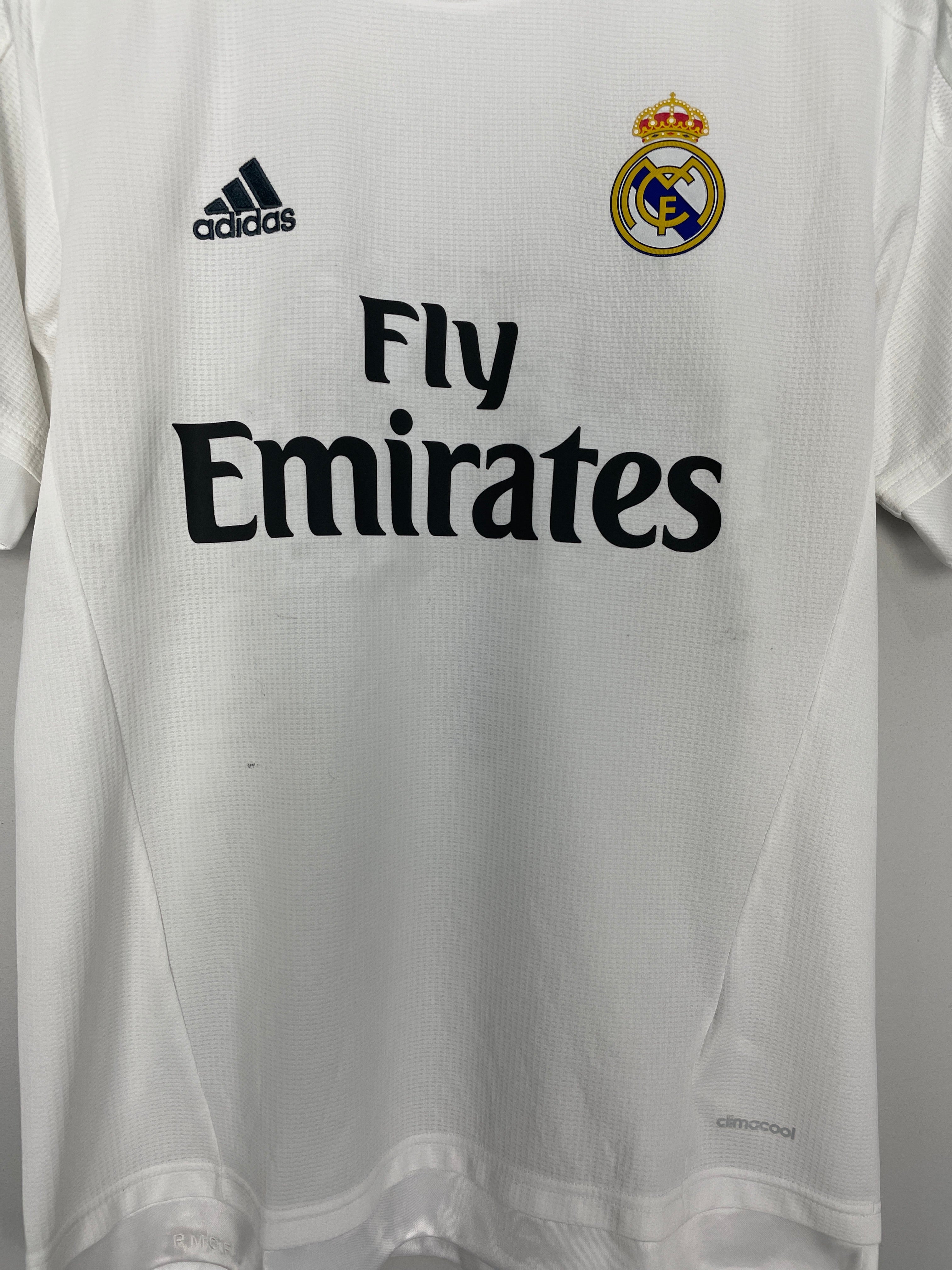 Shop 2015/16 REAL MADRID RONALDO #7 HOME SHIRT (S) ADIDAS, classic football shirts, vintage football shirts & retro soccer jerseys at Cult Kits