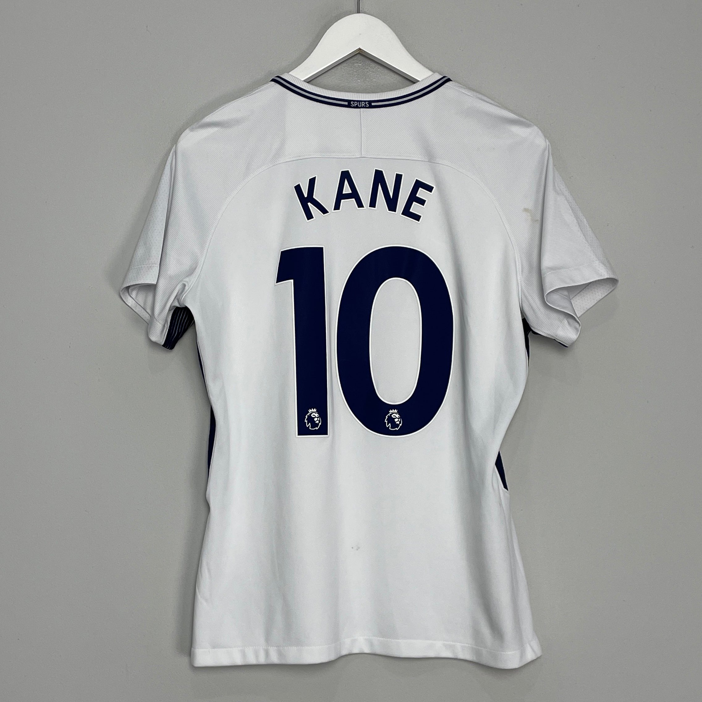 Shop 2017/18 TOTTENHAM KANE #10 HOME SHIRT (XL.WOMENS) NIKE, classic football shirts, vintage football shirts & retro soccer jerseys at Cult Kits