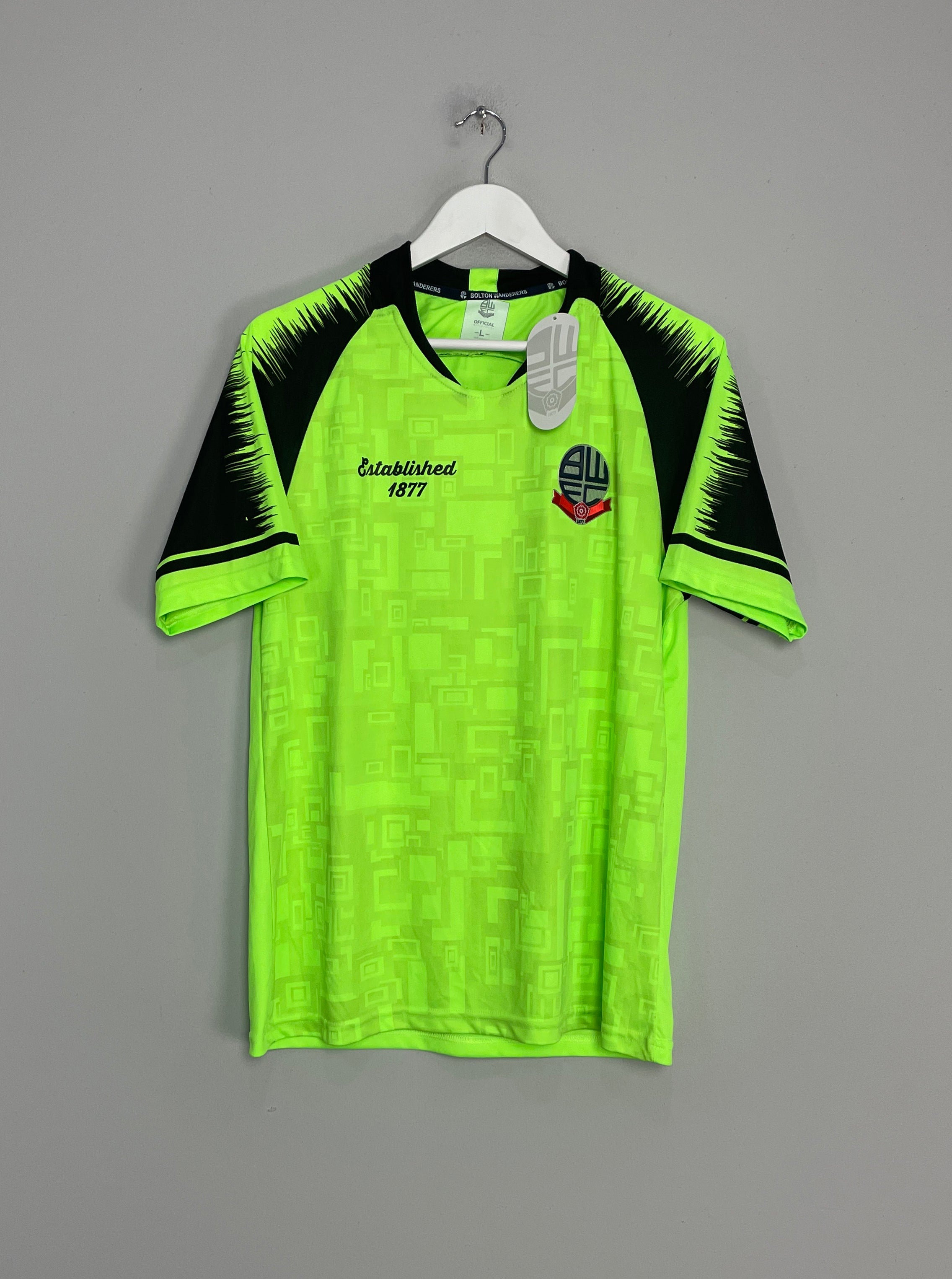 Shop 2019/20 BOLTON *BNWT* AWAY SHIRT (L) OM, classic football shirts, vintage football shirts & retro soccer jerseys at Cult Kits