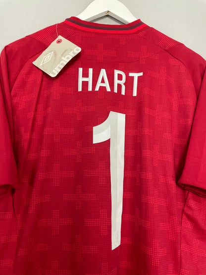 2012/13 ENGLAND HART #1 *BNWT* GK SHIRT (XL) UMBRO