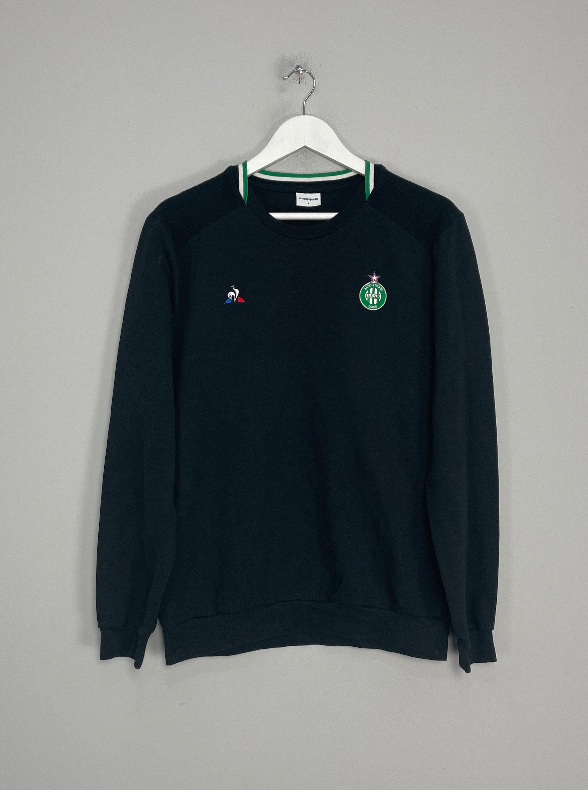 Shop 2021/22 SAINT ETIENNE JUMPER (L) LE COQ, classic football shirts, vintage football shirts & retro soccer jerseys at Cult Kits