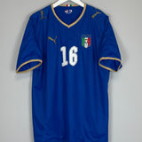 2007/08 ITALY DE ROSSI #16 HOME SHIRT (XL) PUMA