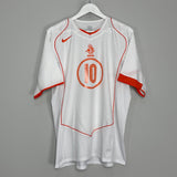 Shop 2004/06 NETHERLANDS V.NISTELROOY #10 AWAY SHIRT (L) NIKE, classic football shirts, vintage football shirts & retro soccer jerseys at Cult Kits