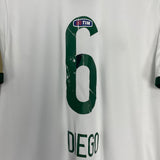 2013/14 PALMEIRAS DIEGO #6 *CENTENARY* AWAY SHIRT (L) ADIDAS