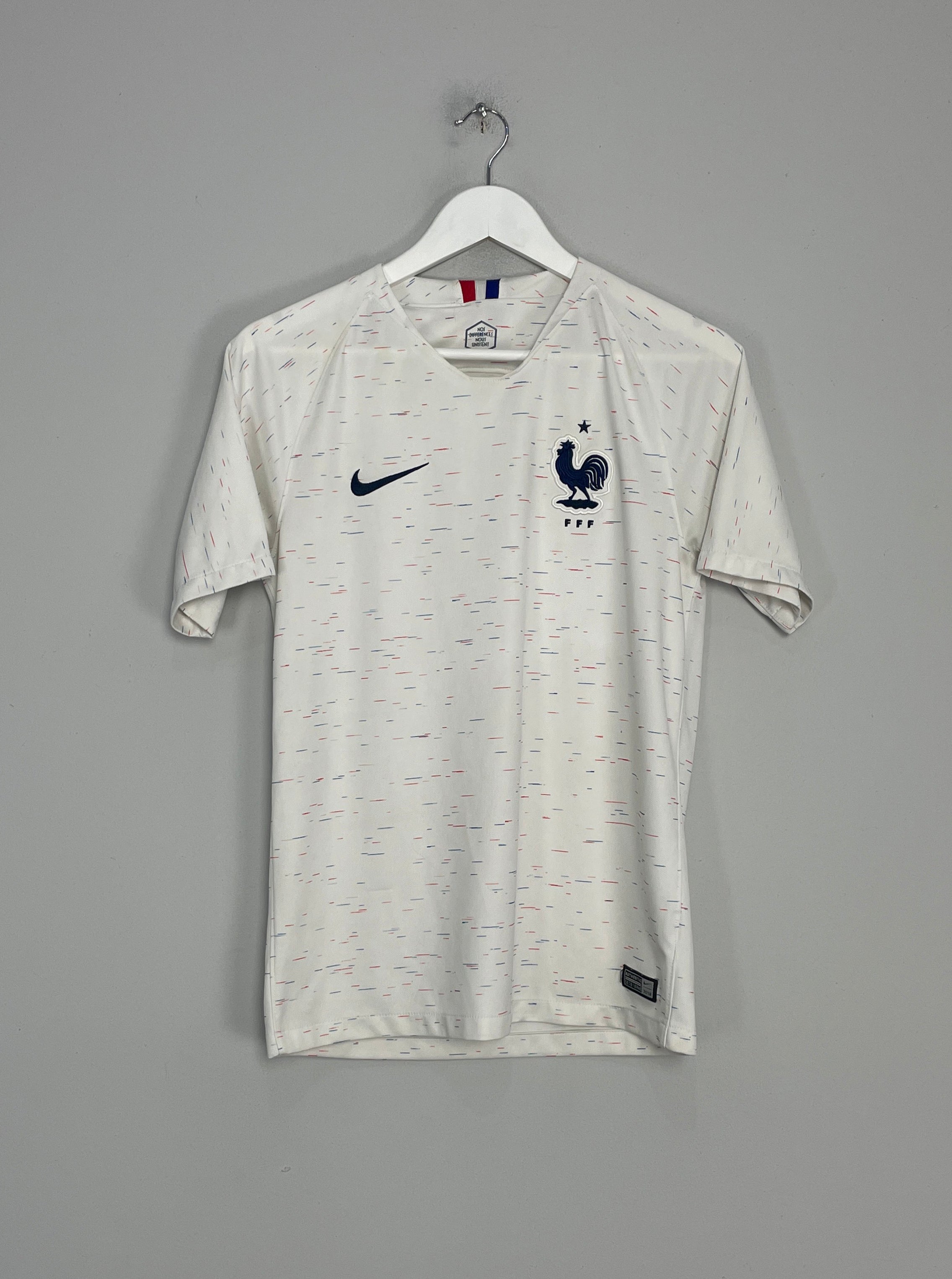 Shop 2018/19 FRANCE AWAY SHIRT (S) NIKE, classic football shirts, vintage football shirts & retro soccer jerseys at Cult Kits