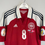 Shop 2012/13 DENMARK ERIKSEN #8 HOME SHIRT (M) ADIDAS, classic football shirts, vintage football shirts & retro soccer jerseys at Cult Kits