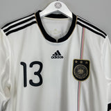 Shop 2010 GERMANY MULLER #13 HOME SHIRT (L) ADIDAS, classic football shirts, vintage football shirts & retro soccer jerseys at Cult Kits