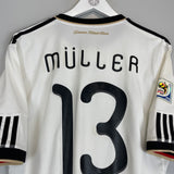 Shop 2010 GERMANY MULLER #13 HOME SHIRT (L) ADIDAS, classic football shirts, vintage football shirts & retro soccer jerseys at Cult Kits