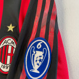 2005/06 AC Milan Rui Costa #10 L/S UCL Home Shirt (M) Adidas