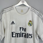 Shop 2015/16 REAL MADRID RONALDO #7 HOME SHIRT (L) ADIDAS, classic football shirts, vintage football shirts & retro soccer jerseys at Cult Kits