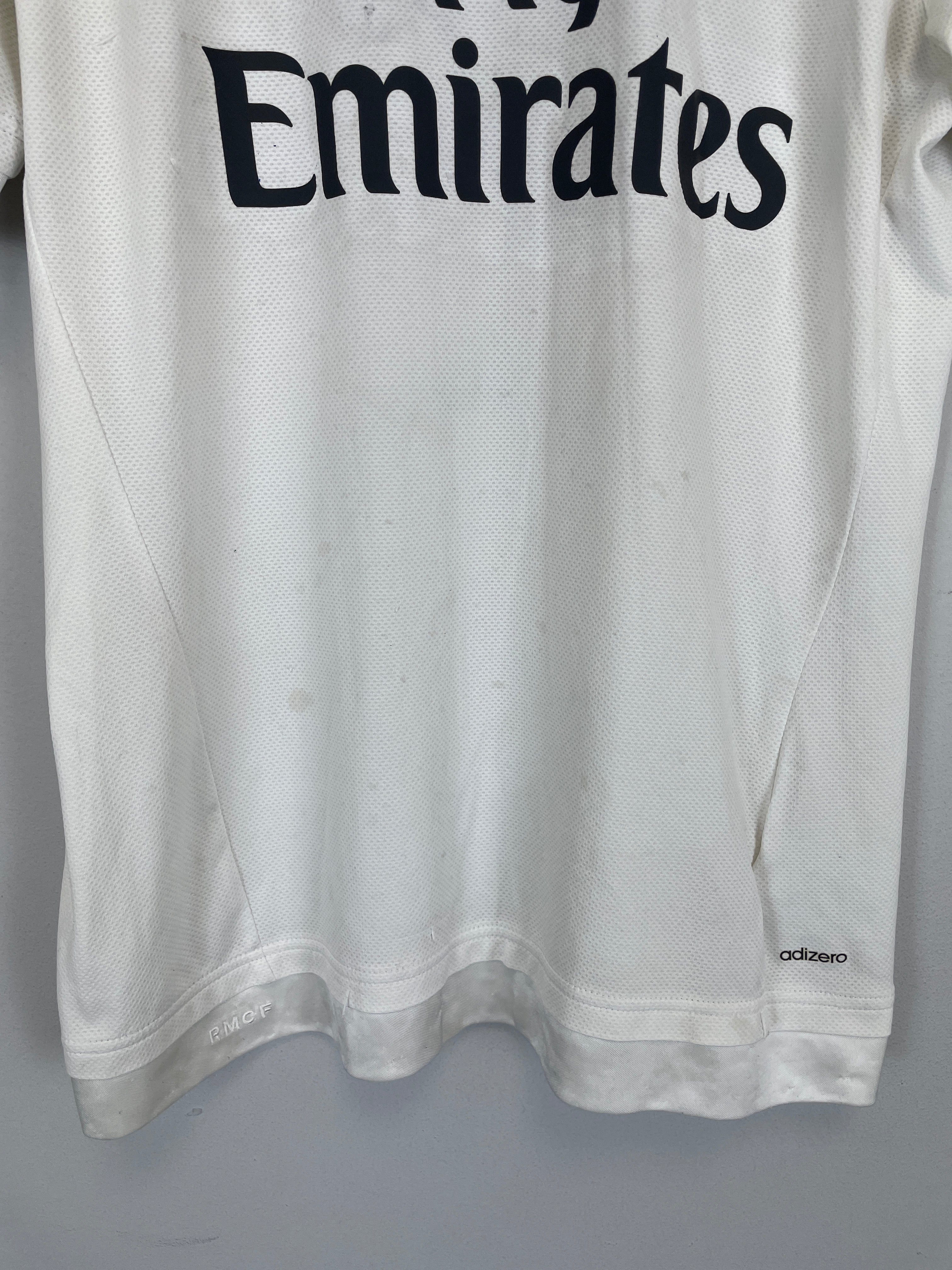 Shop 2015/16 REAL MADRID RONALDO #7 HOME SHIRT (L) ADIDAS, classic football shirts, vintage football shirts & retro soccer jerseys at Cult Kits
