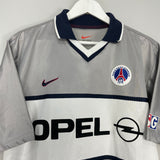 Shop 1999/01 PSG AWAY SHIRT (L) NIKE, classic football shirts, vintage football shirts & retro soccer jerseys at Cult Kits