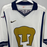 Shop 1999/00 UNAM PUMAS AWAY SHIRT (XL) NIKE, classic football shirts, vintage football shirts & retro soccer jerseys at Cult Kits