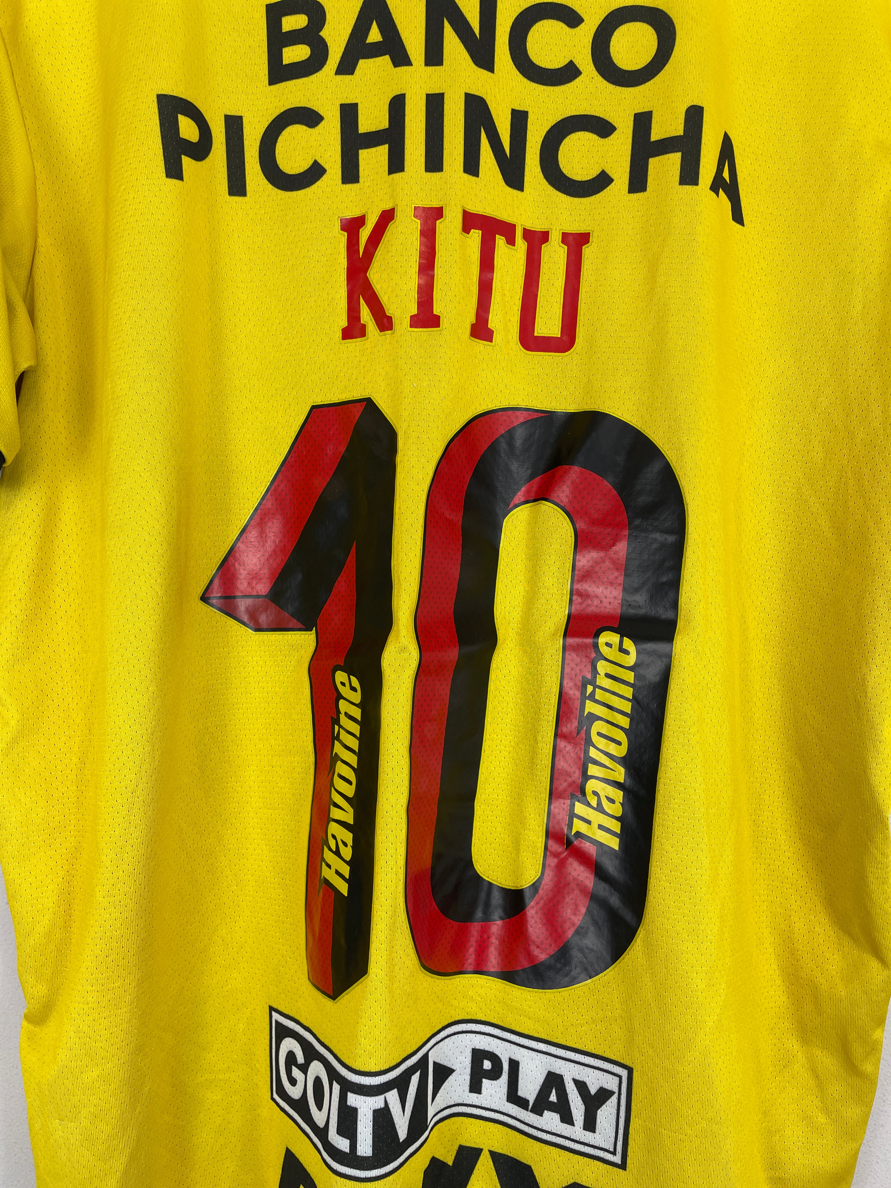 Shop 2022 BARCELONA SC KITU #10 HOME SHIRT (L) MARATHON, classic football shirts, vintage football shirts & retro soccer jerseys at Cult Kits