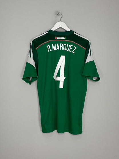 2013/14 MEXICO R.MARQUEZ #4 HOME SHIRT (L) ADIDAS