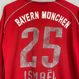 2005/06 BAYERN MUNICH ISMAEL #25 *MATCH ISSUE* L/S HOME SHIRT (L) ADIDAS