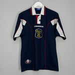 Shop 1996/98 SCOTLAND HOME SHIRT (M) UMBRO, classic football shirts, vintage football shirts & retro soccer jerseys at Cult Kits