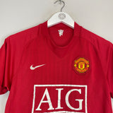 2007/08 MANCHESTER UNITED HOME SHIRT (S) NIKE