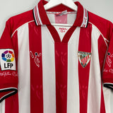 2001/04 ATHLETIC BILBAO HOME SHIRT (L) KELME
