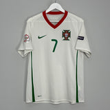 Shop 2008/09 PORTUGAL RONALDO #7 AWAY SHIRT (M) NIKE, classic football shirts, vintage football shirts & retro soccer jerseys at Cult Kits