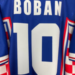 Shop 1998/01 CROATIA BOBAN #10 AWAY SHIRT (L) LOTTO, classic football shirts, vintage football shirts & retro soccer jerseys at Cult Kits
