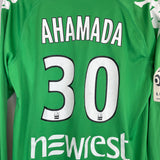2013/14 TOULOUSE AHAMADA #30 *MATCH ISSUE* GK SHIRT (XL) KAPPA