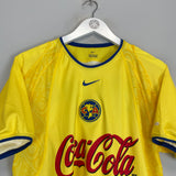 2002/03 CLUB AMERICA I.ZAMORANO #9 HOME SHIRT (M) NIKE