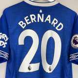 2018/19 EVERTON BERNARD #20 HOME SHIRT (L) UMBRO