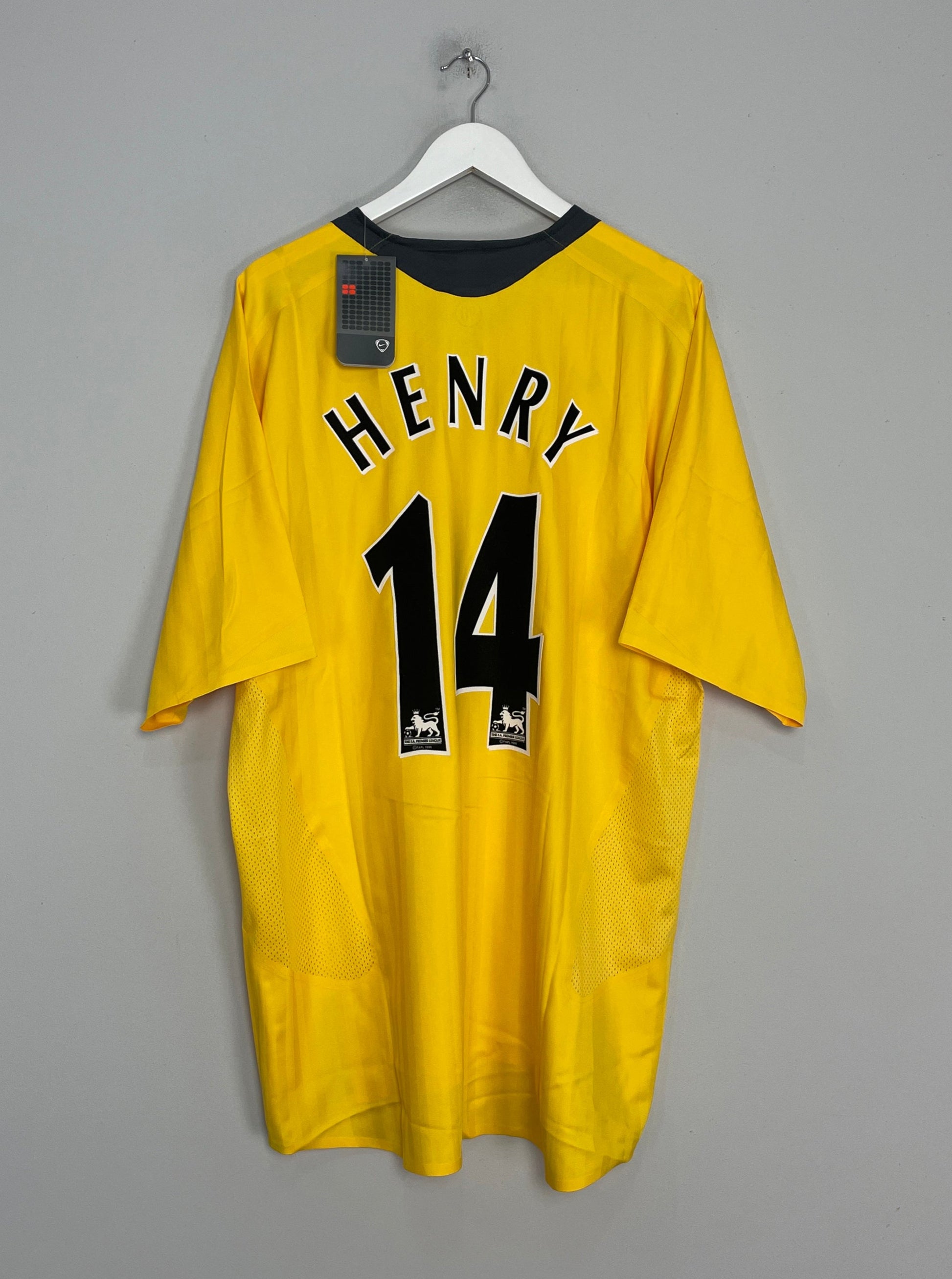 2006/07 ARSENAL HENRY #14 *BNWT* AWAY SHIRT (XXL) NIKE