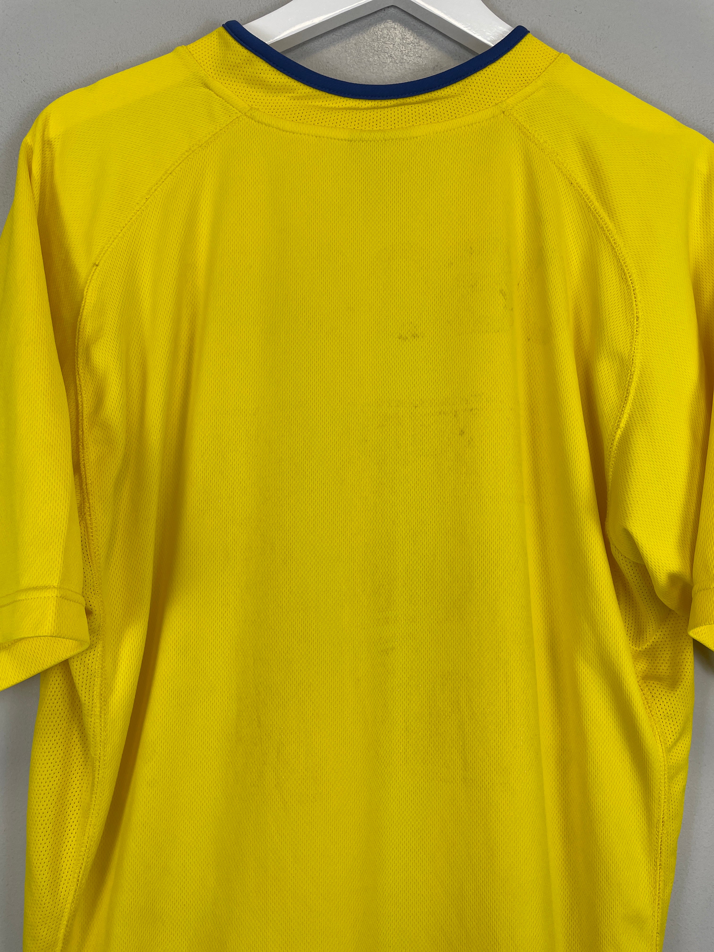 Shop 2004/05 LAS PALMAS HOME SHIRT (L) PI, classic football shirts, vintage football shirts & retro soccer jerseys at Cult Kits