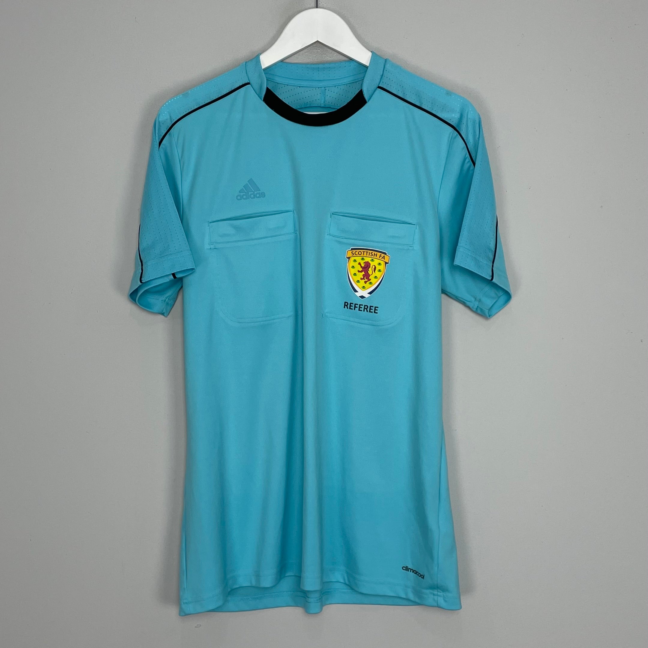 Shop 2016/17 SCOTTISH REFEREE SHIRT (L) ADIDAS, classic football shirts, vintage football shirts & retro soccer jerseys at Cult Kits