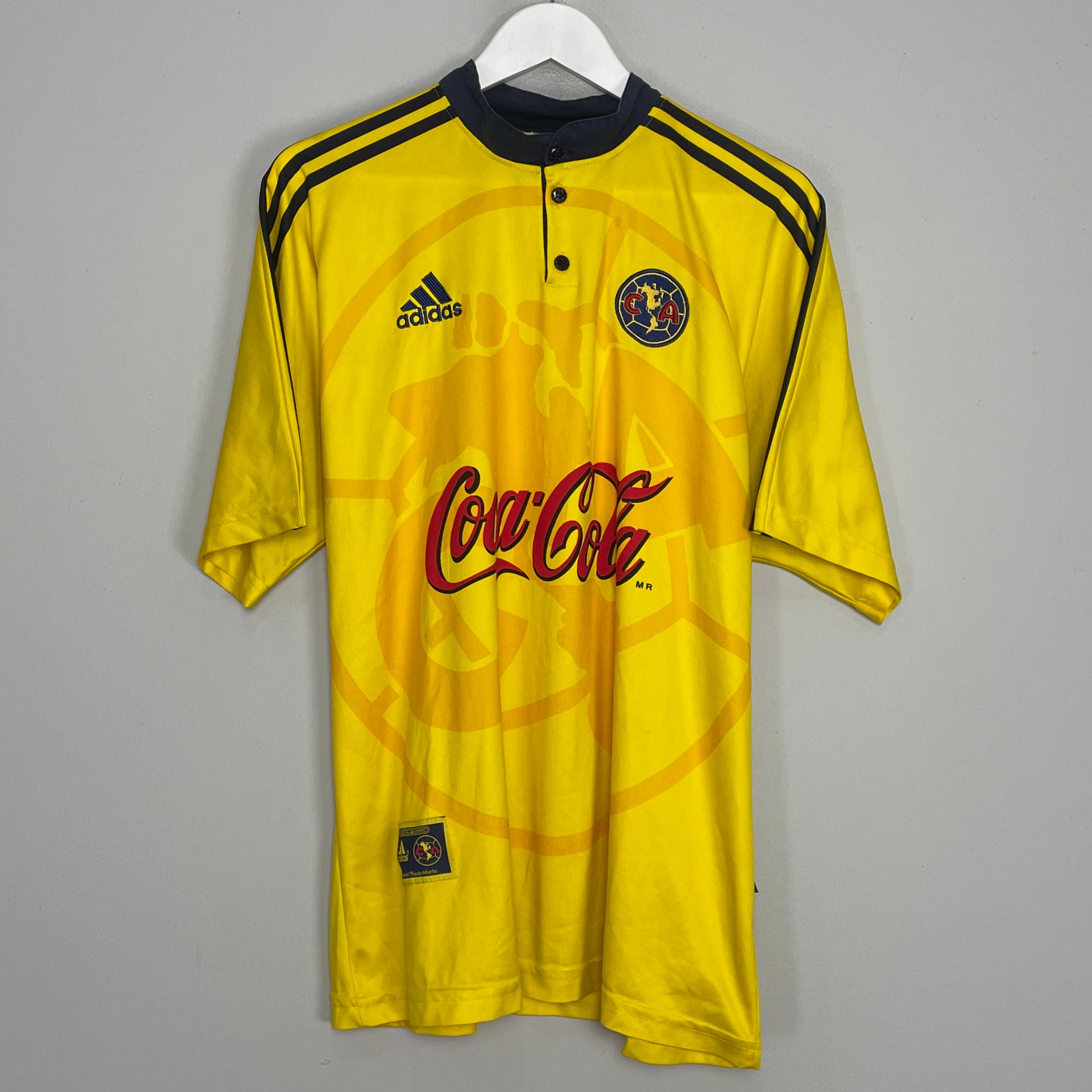 Shop 1999/00 CLUB AMERICA HOME SHIRT (L) ADIDAS, classic football shirts, vintage football shirts & retro soccer jerseys at Cult Kits
