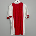 Shop 1998/99 AJAX HOME SHIRT (XL) UMBRO, classic football shirts, vintage football shirts & retro soccer jerseys at Cult Kits