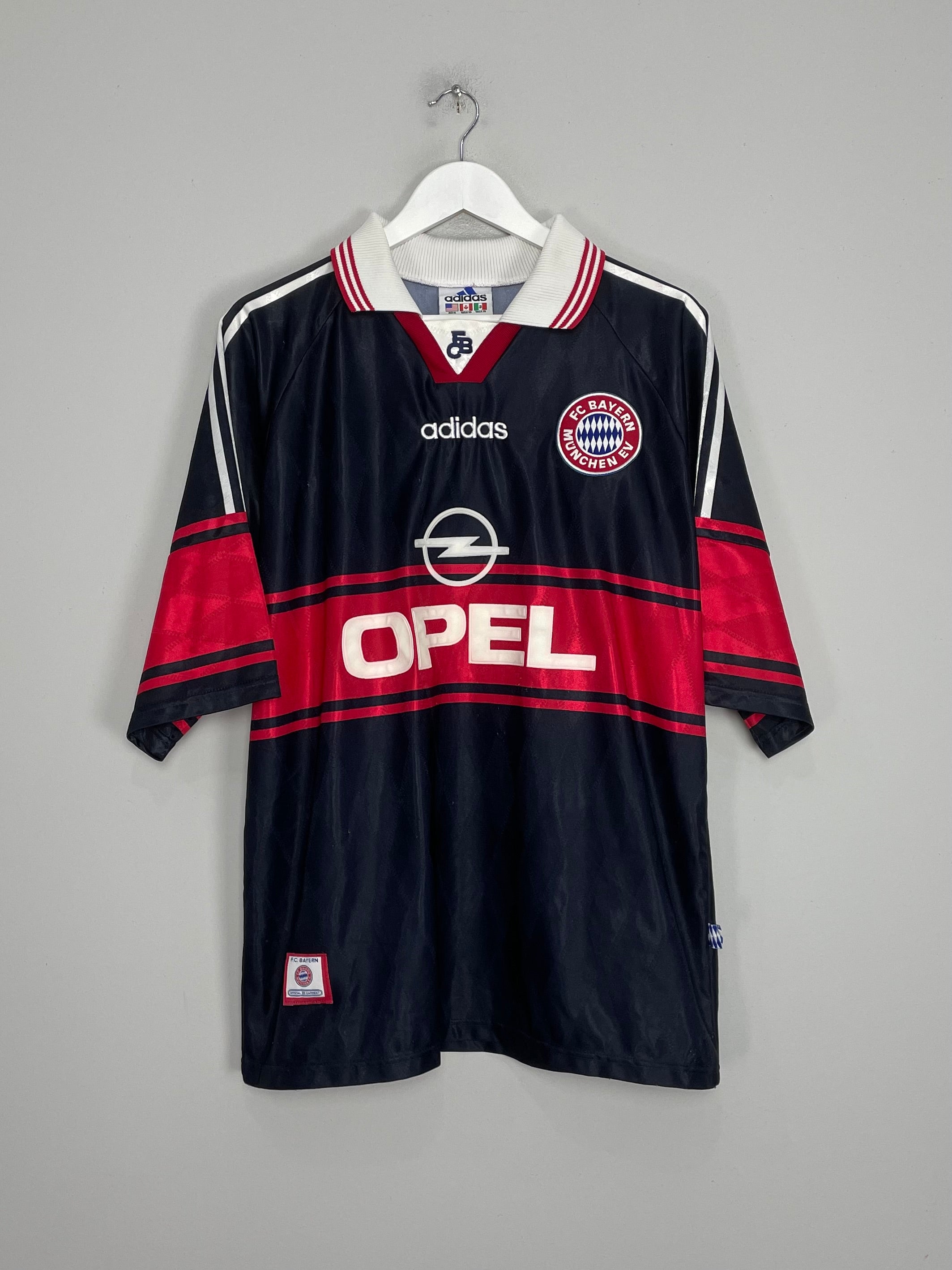 Shop 1997/99 BAYERN MUNICH HOME SHIRT (XL) ADIDAS, classic football shirts, vintage football shirts & retro soccer jerseys at Cult Kits