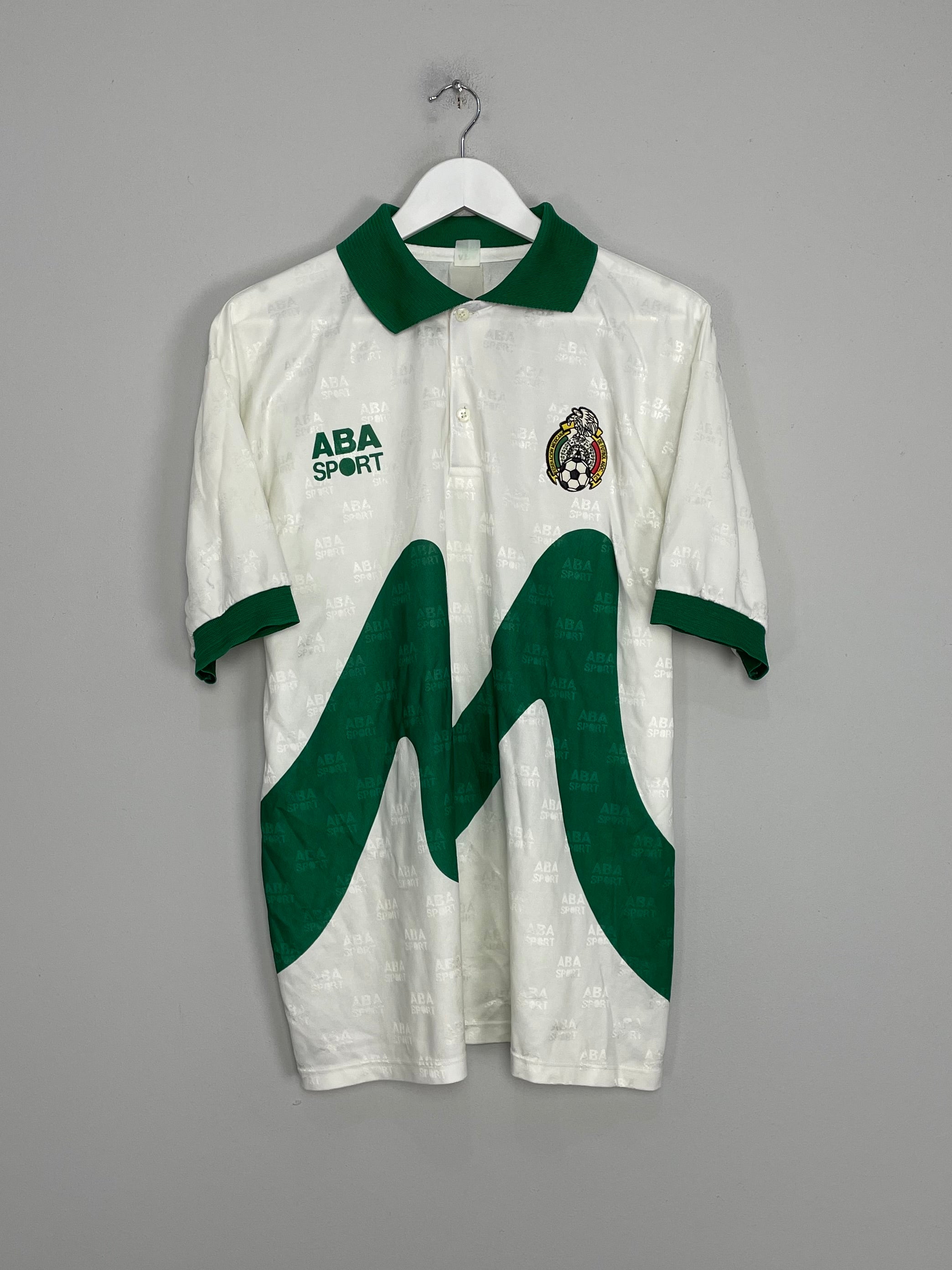 Shop 1995 MEXICO AWAY SHIRT (XL) ABA SPORT, classic football shirts, vintage football shirts & retro soccer jerseys at Cult Kits