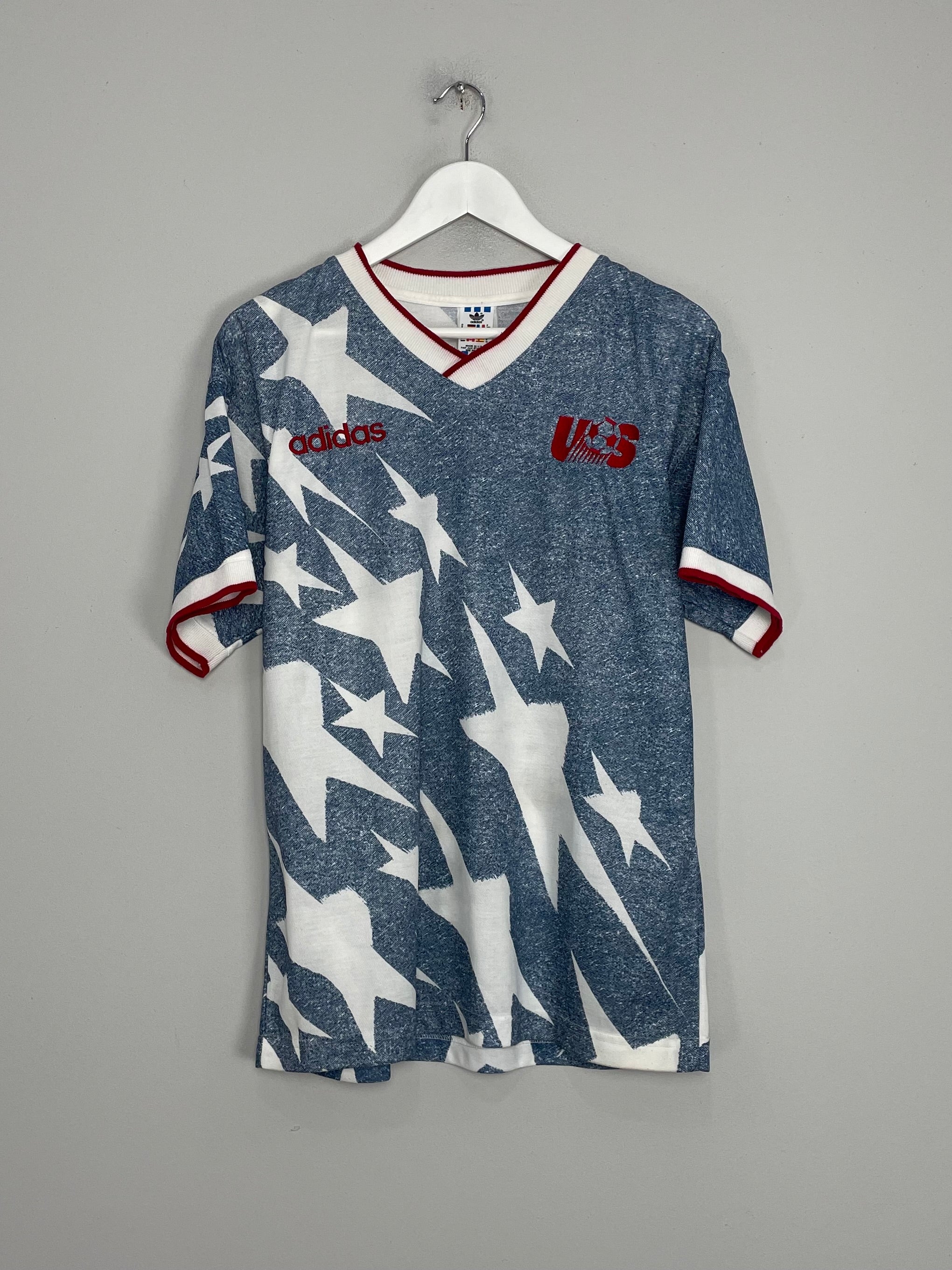 Shop 1994 USA AWAY SHIRT (M/L) ADIDAS, classic football shirts, vintage football shirts & retro soccer jerseys at Cult Kits