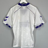 Shop 1993/94 REAL MADRID HOME SHIRT (M) HUMMEL, classic football shirts, vintage football shirts & retro soccer jerseys at Cult Kits