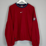Shop 1998/00 USA FLEECE JUMPER (M) NIKE, classic football shirts, vintage football shirts & retro soccer jerseys at Cult Kits