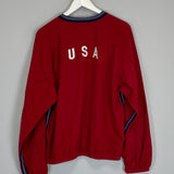 Shop 1998/00 USA FLEECE JUMPER (M) NIKE, classic football shirts, vintage football shirts & retro soccer jerseys at Cult Kits