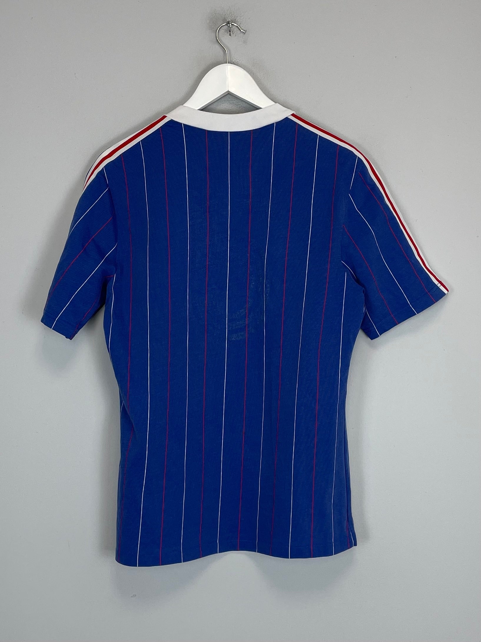 Shop 1980/81 FRANCE HOME SHIRT (M) ADIDAS, classic football shirts, vintage football shirts & retro soccer jerseys at Cult Kits