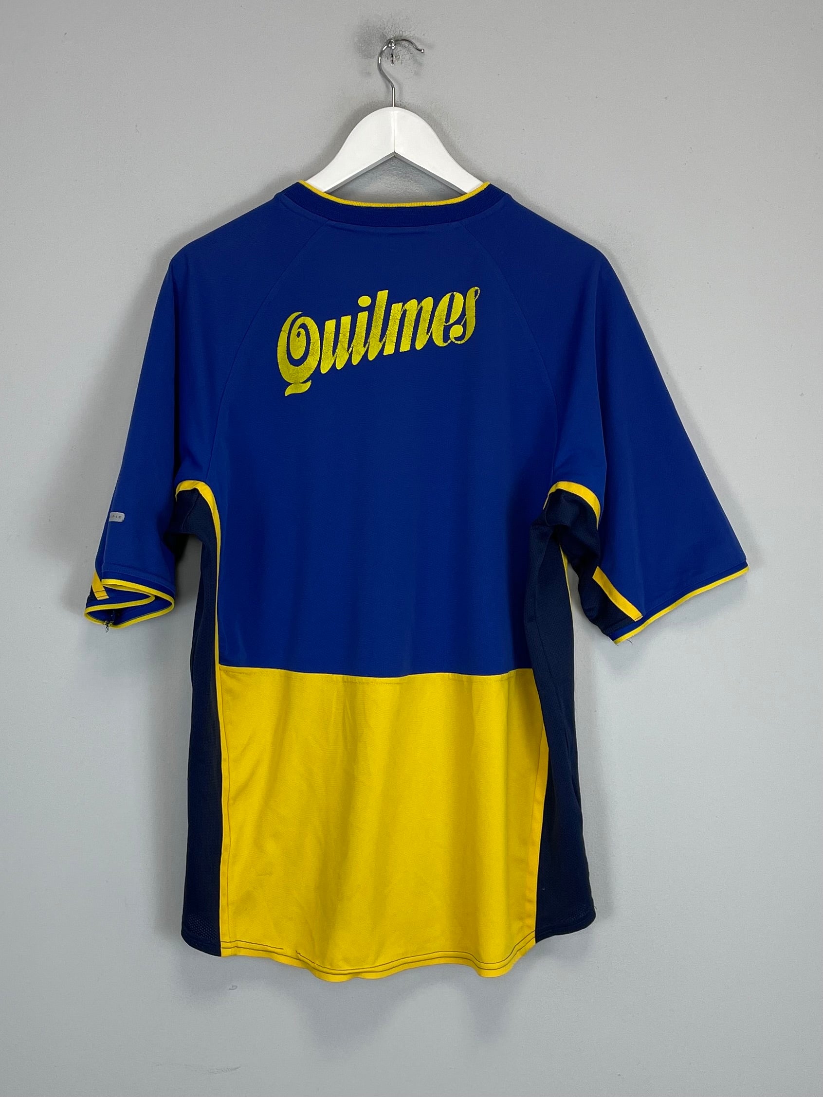 Shop 2001/02 BOCA JUNIORS HOME SHIRT (L) NIKE, classic football shirts, vintage football shirts & retro soccer jerseys at Cult Kits