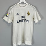 Shop 2015/16 REAL MADRID RONALDO #7 HOME SHIRT (S) ADIDAS, classic football shirts, vintage football shirts & retro soccer jerseys at Cult Kits
