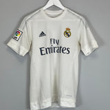 Shop 2015/16 REAL MADRID RONALDO #7 HOME SHIRT (S) ADIDAS, classic football shirts, vintage football shirts & retro soccer jerseys at Cult Kits