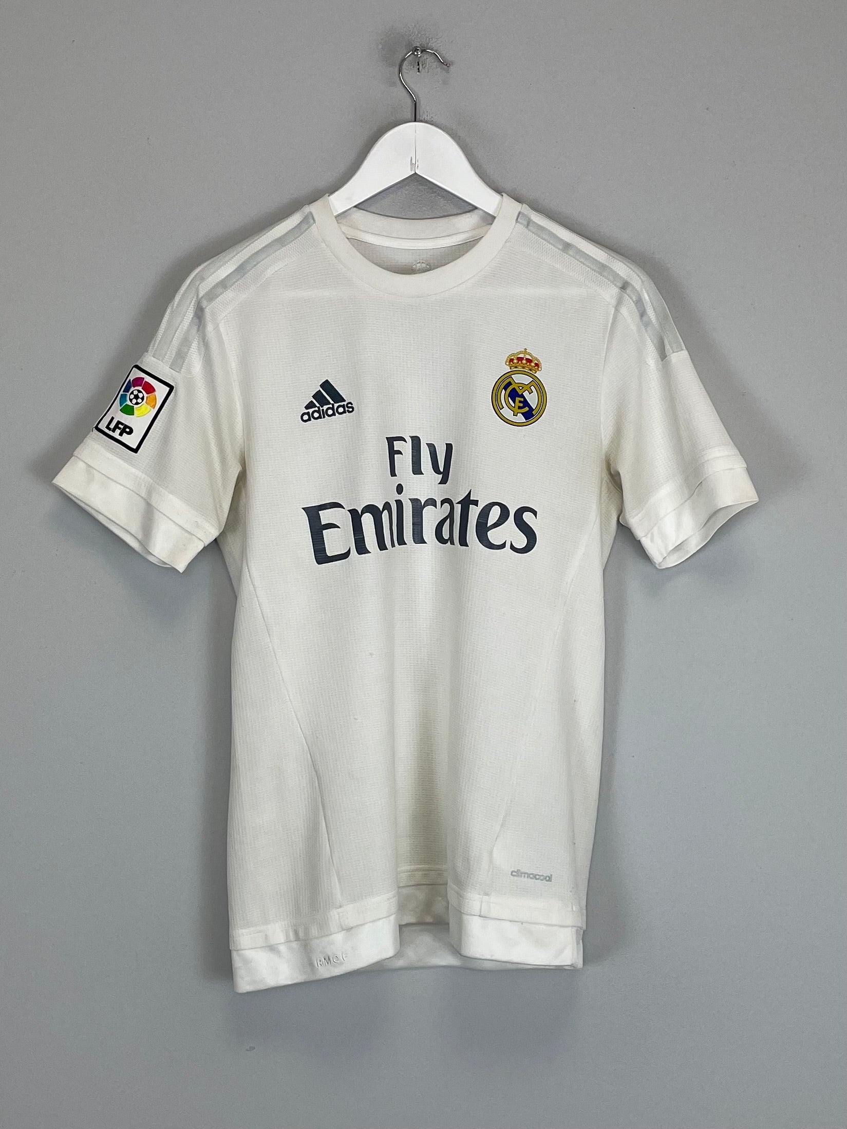 Shop 2015/16 REAL MADRID RONALDO #7 HOME SHIRT (S) ADIDAS, classic football shirts, vintage football shirts & retro soccer jerseys at Cult Kits