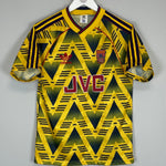 Shop 1991/93 ARSENAL AWAY SHIRT (S) ADIDAS, classic football shirts, vintage football shirts & retro soccer jerseys at Cult Kits