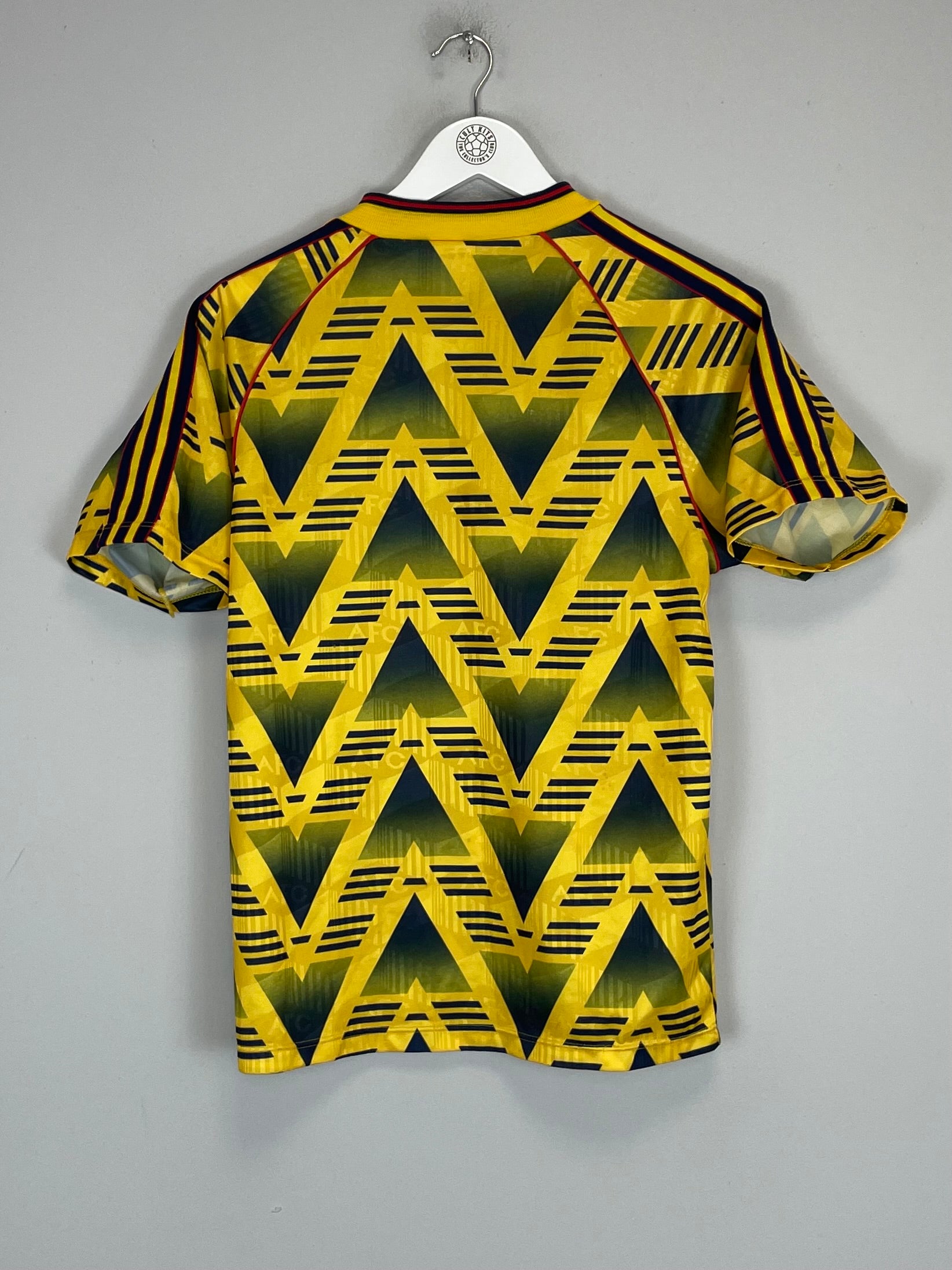 Shop 1991/93 ARSENAL AWAY SHIRT (S) ADIDAS, classic football shirts, vintage football shirts & retro soccer jerseys at Cult Kits