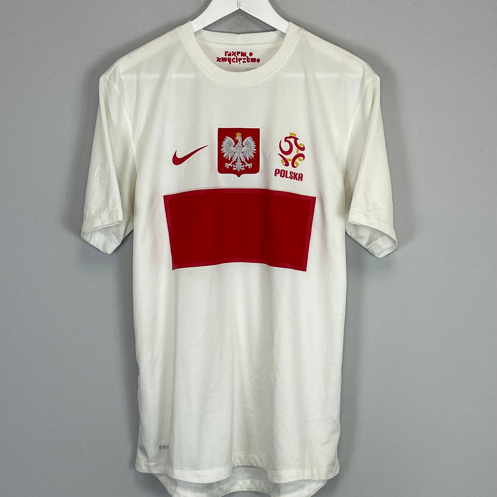 Shop 2012/13 POLAND HOME SHIRT (L) NIKE, classic football shirts, vintage football shirts & retro soccer jerseys at Cult Kits