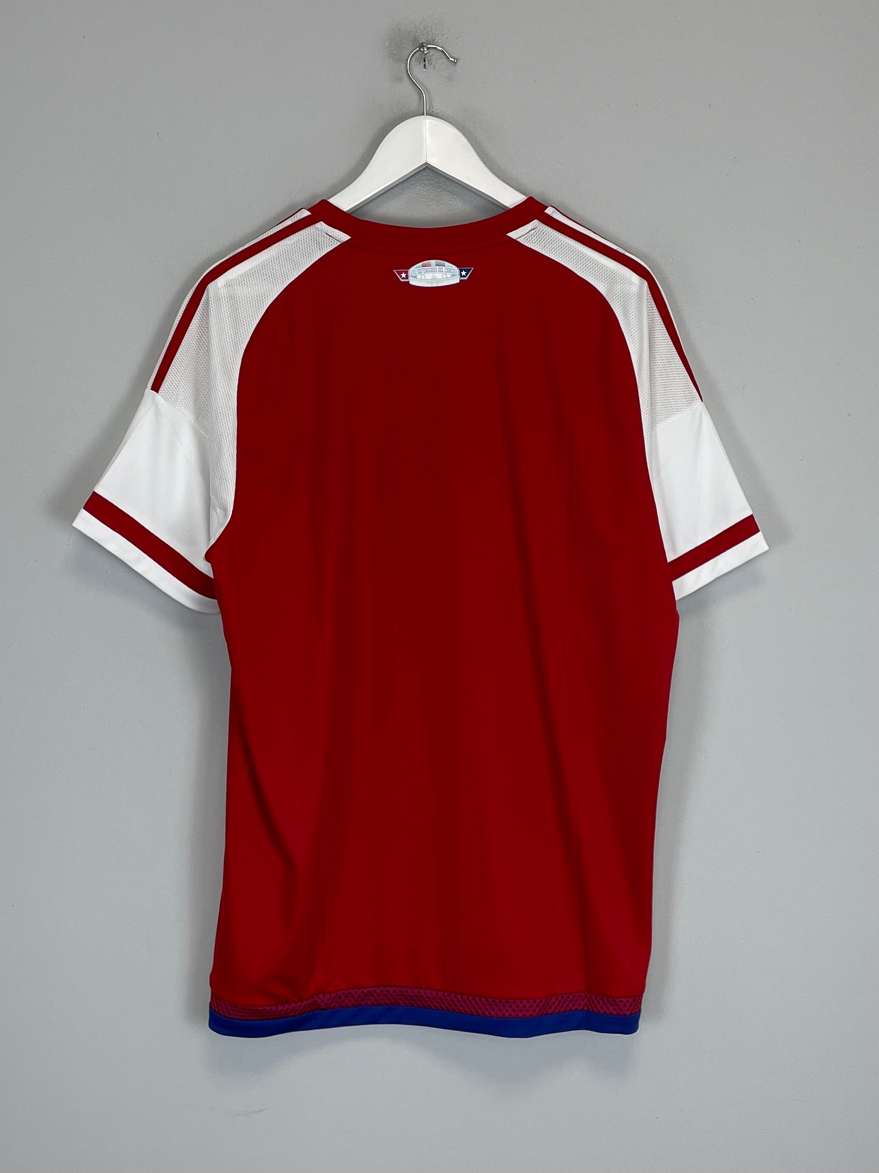 Shop 2015 PARAGUAY COPA AMERICA HOME SHIRT (L) ADIDAS, classic football shirts, vintage football shirts & retro soccer jerseys at Cult Kits