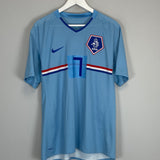 2008/09 NETHERLANDS V.PERSIE #7 AWAY SHIRT (L) NIKE